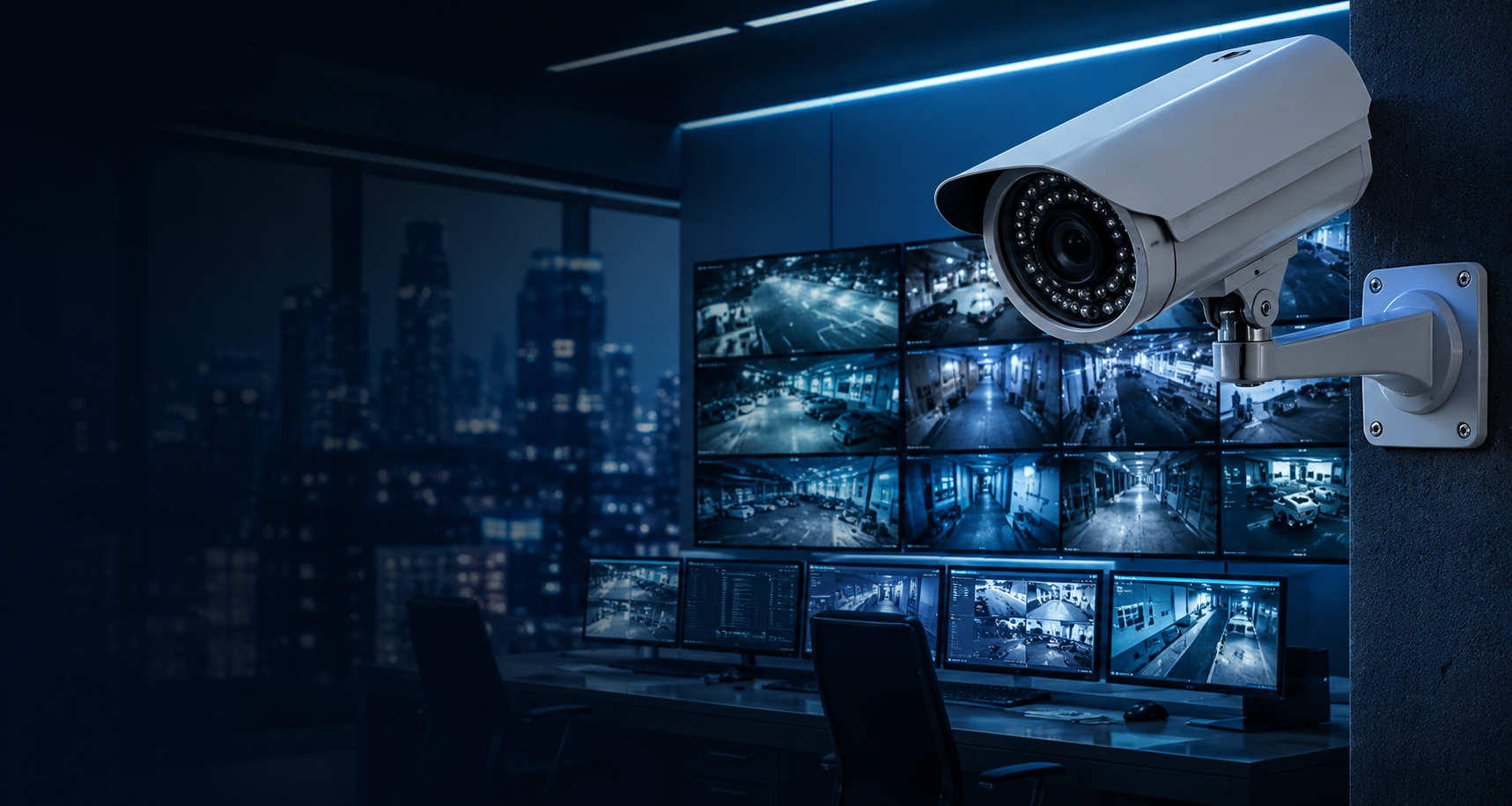CCTV & Surveillance Solutions in Ahmedabad for business security and monitoring
