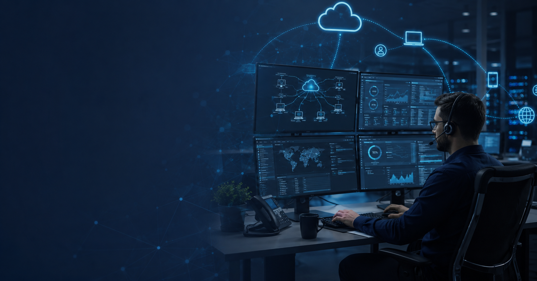 Remote IT Support Services for business users and IT systems in India